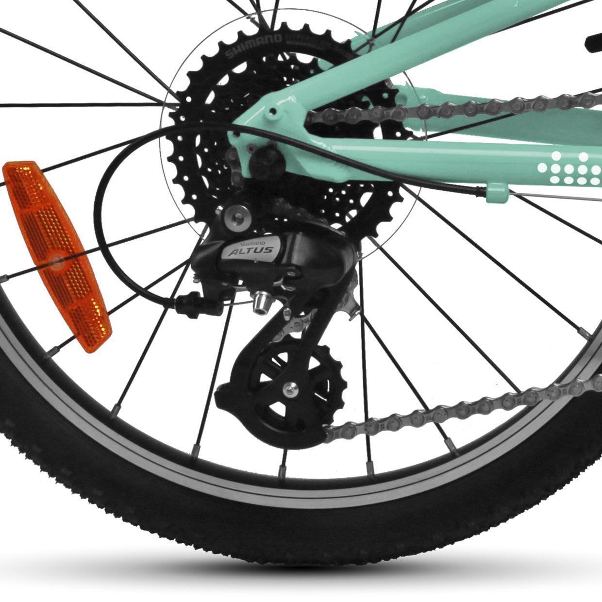 Rower Yupii 20" mięta