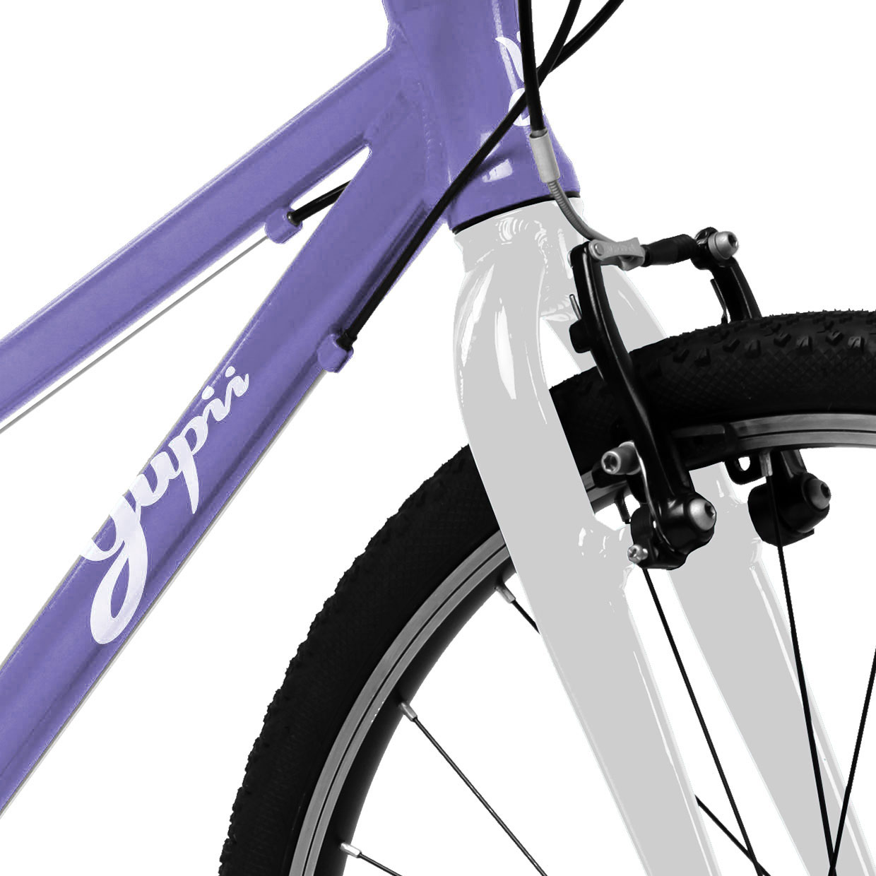 Rower Yupii 24" fiolet